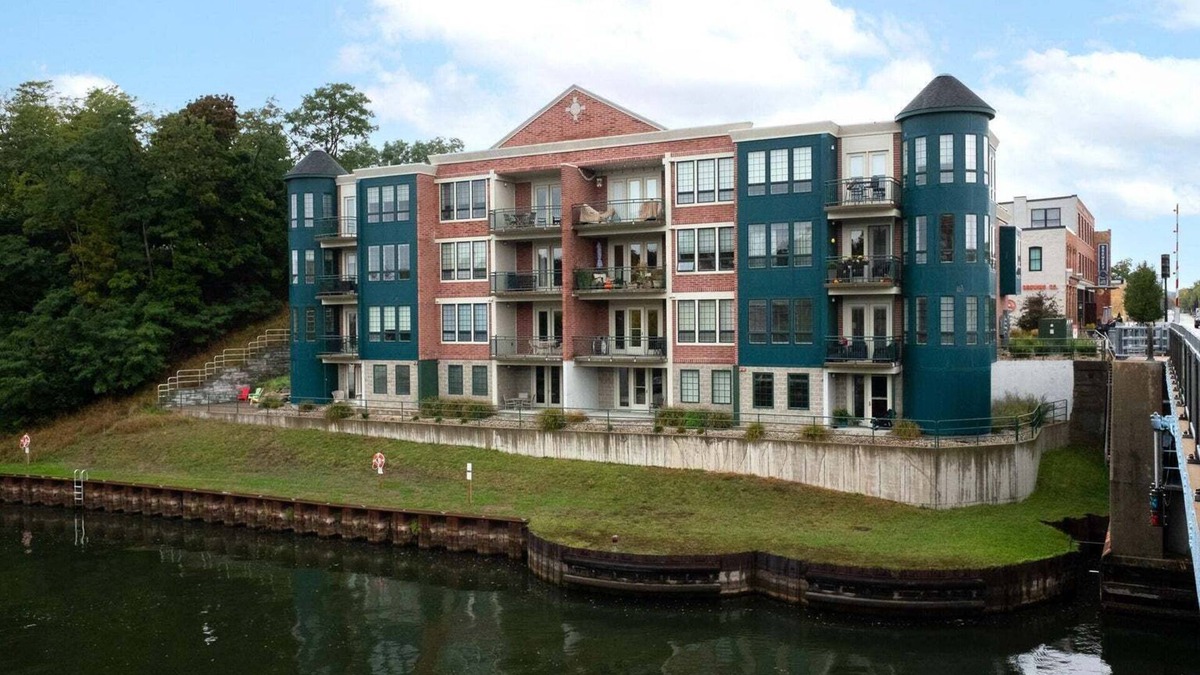 Manistee Condo | 2 Bedroom River Front Condo