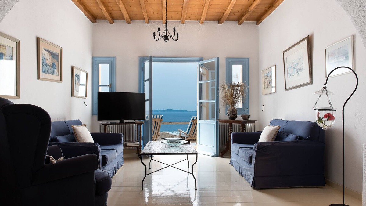 Houlakia Apartment | 2 Bedroom Suite - Kitchen - Amazing Sea View