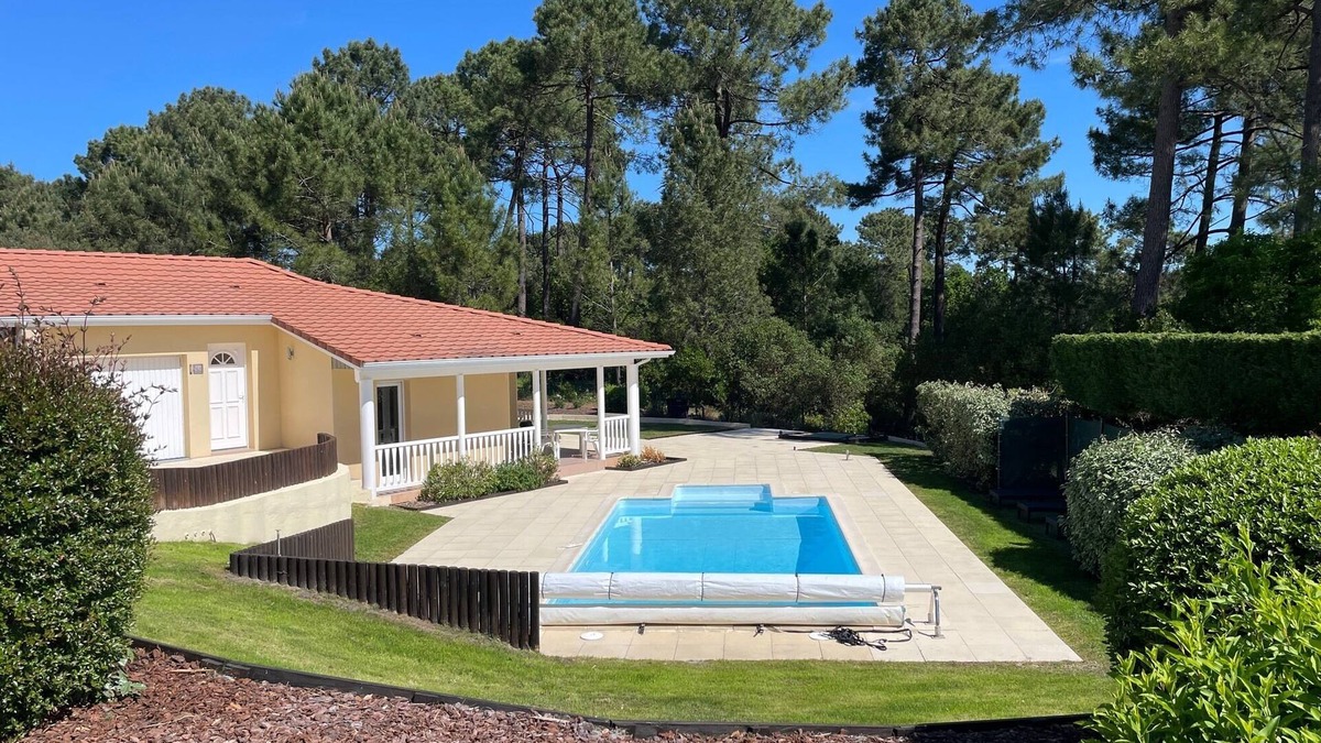 Lacanau-Ocean Villa | 2-bedroom villa with private pool on the golf course