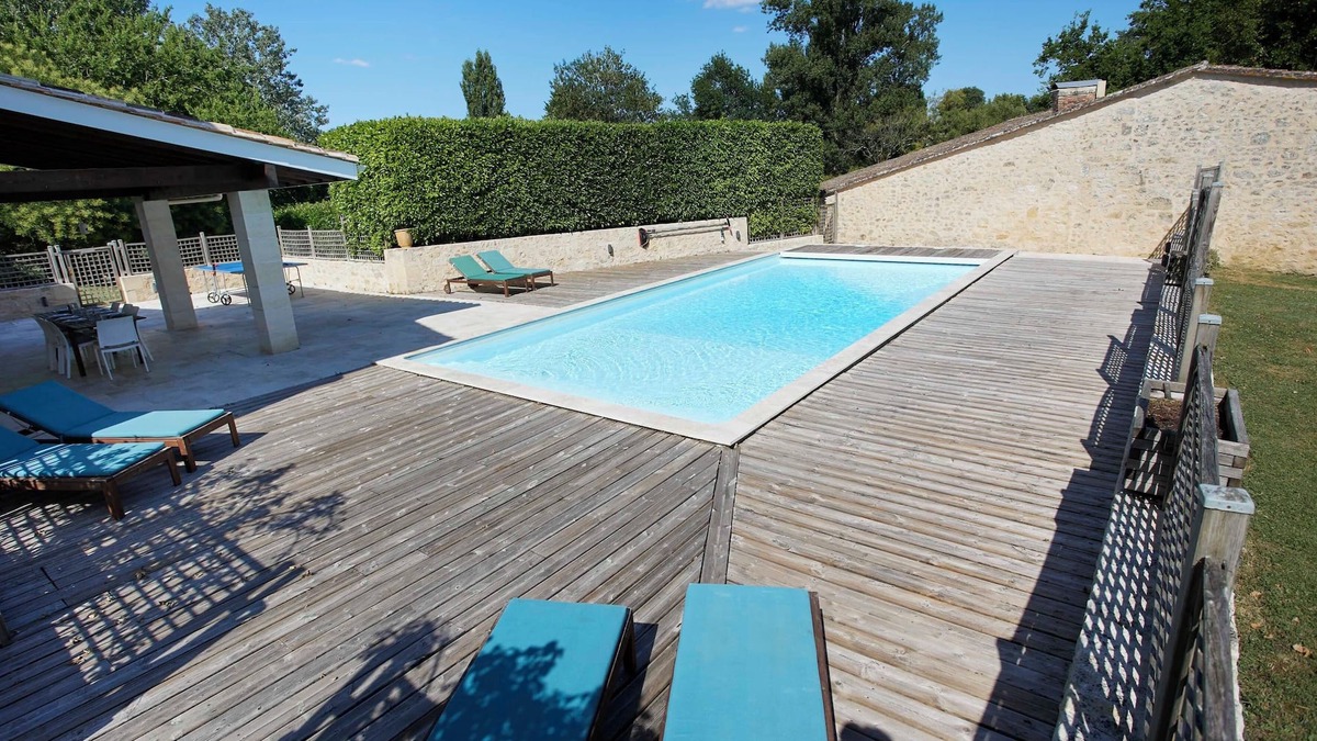 Guillac House | 2-bedroom with pool near Saint Emilion