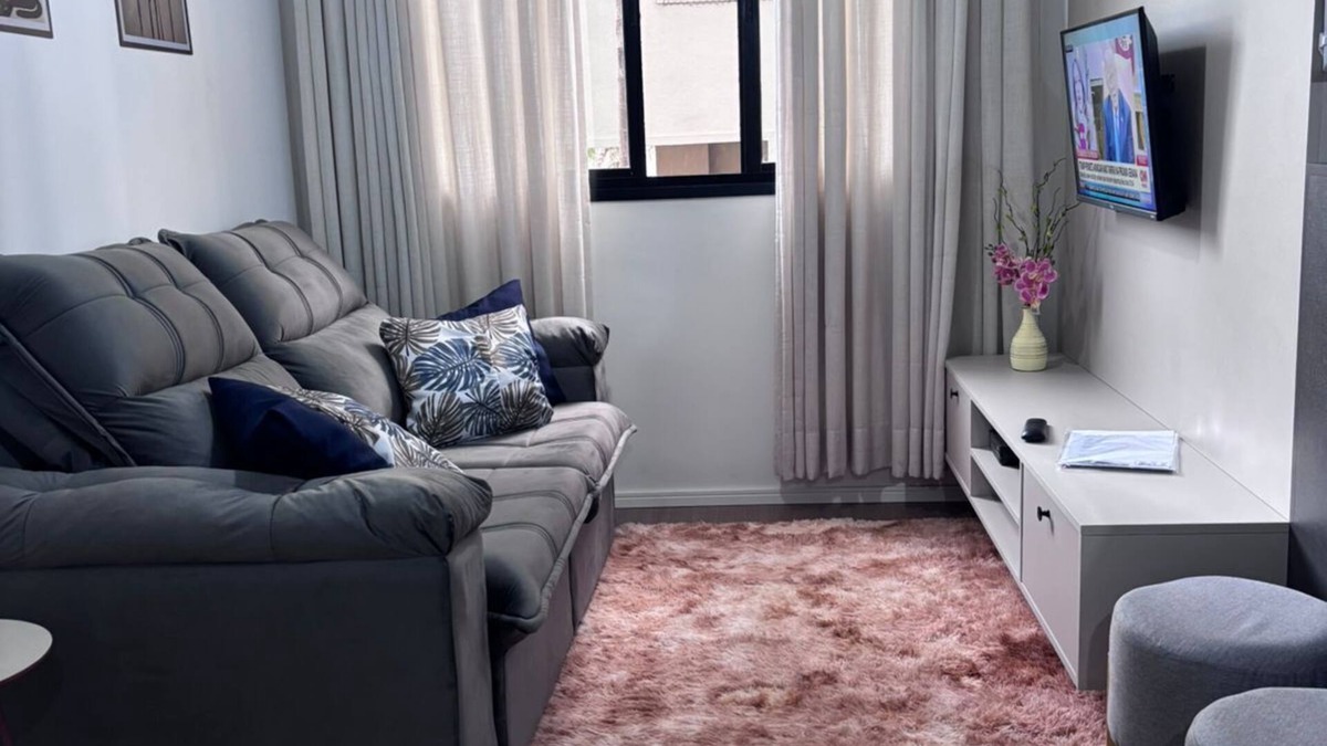 Maringa Apartment | 2 Bedrooms with Air Conditioning in Maringá: Your Comfort + 24-Hour Security New and Complete Apartment