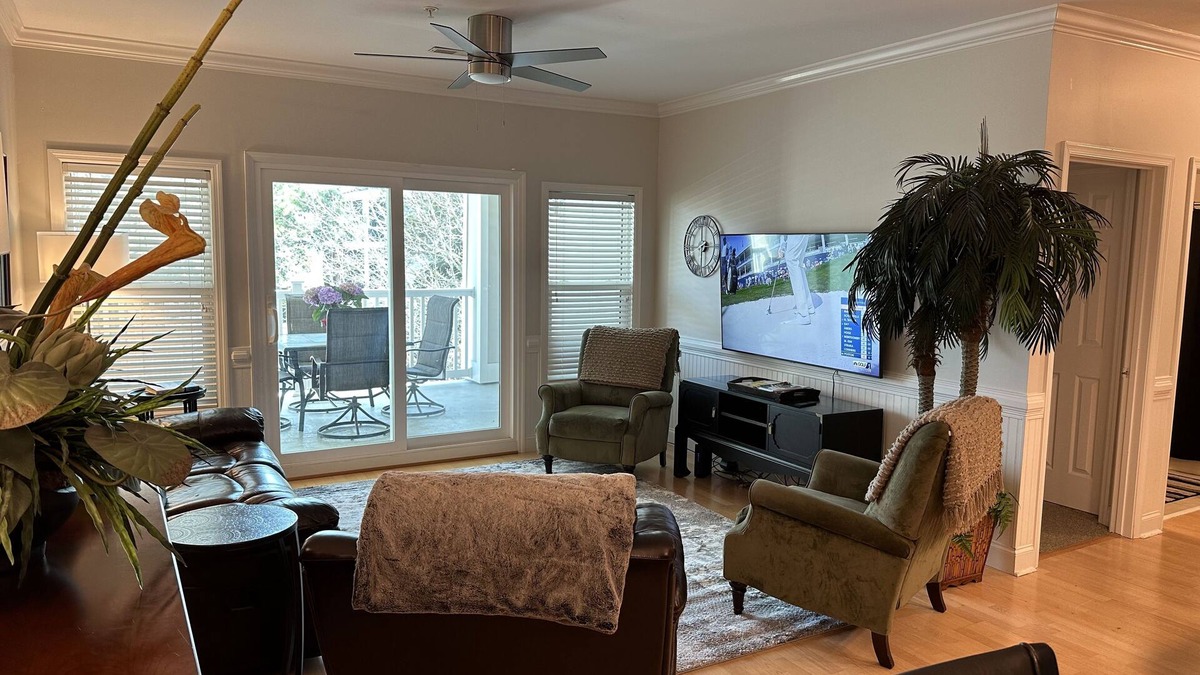 Charleston Condo | 2 Bedrooms with king beds and private bathroom for both.