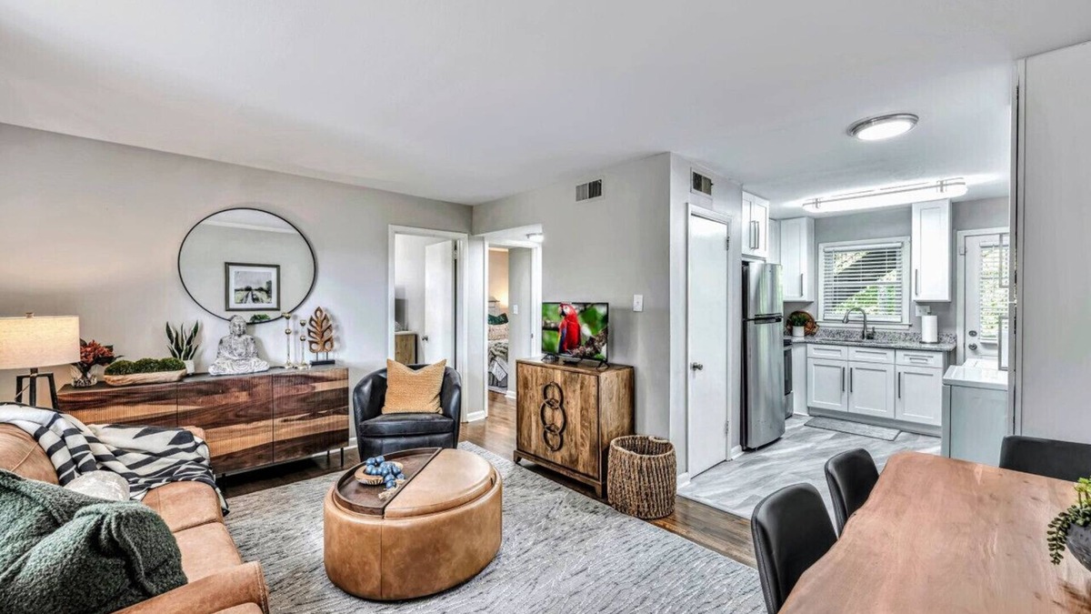 Austell Apartment | 2 BR Apt New and Clean - Long Stays Welcome (apt8)