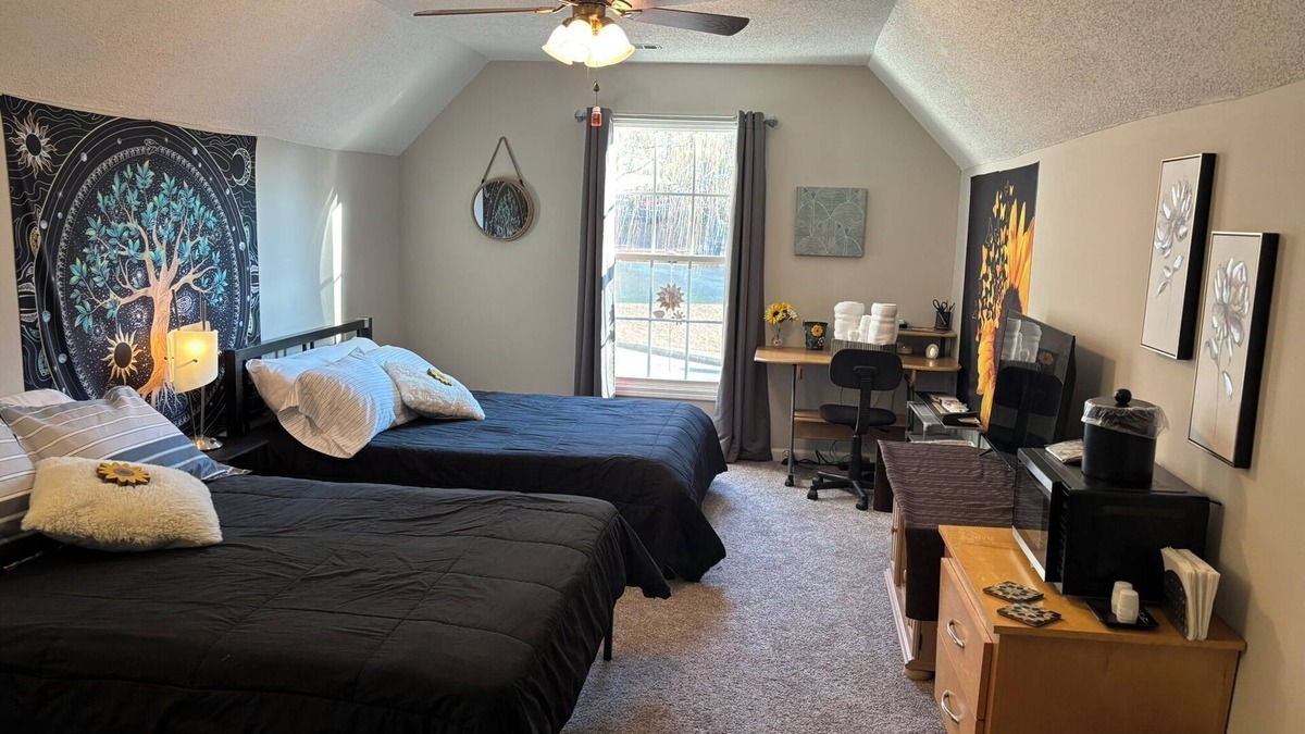 Athens House | 2 Guest Rooms in our Serene, Wood Valley Home in Athens, minutes from UGA