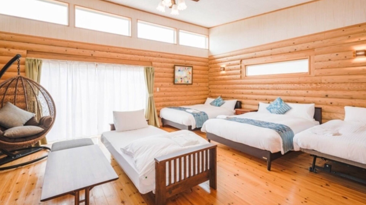 Miyakojima House | 2 nights Log house with outdoor jacuzzi with 4 b/Miyakojima Okinawa