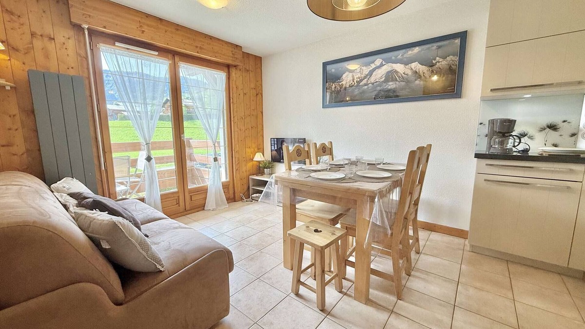 Praz-sur-Arly Apartment | 2-room cabin apartment in Praz-sur-Arly - 6 people with parking