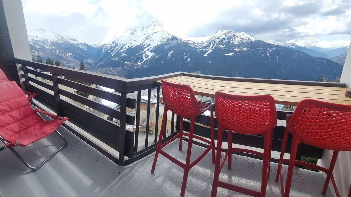 La Rosiere Condo | 2 ROOMS 40M2 Panoramic View get 8 days for the price of 7 in April