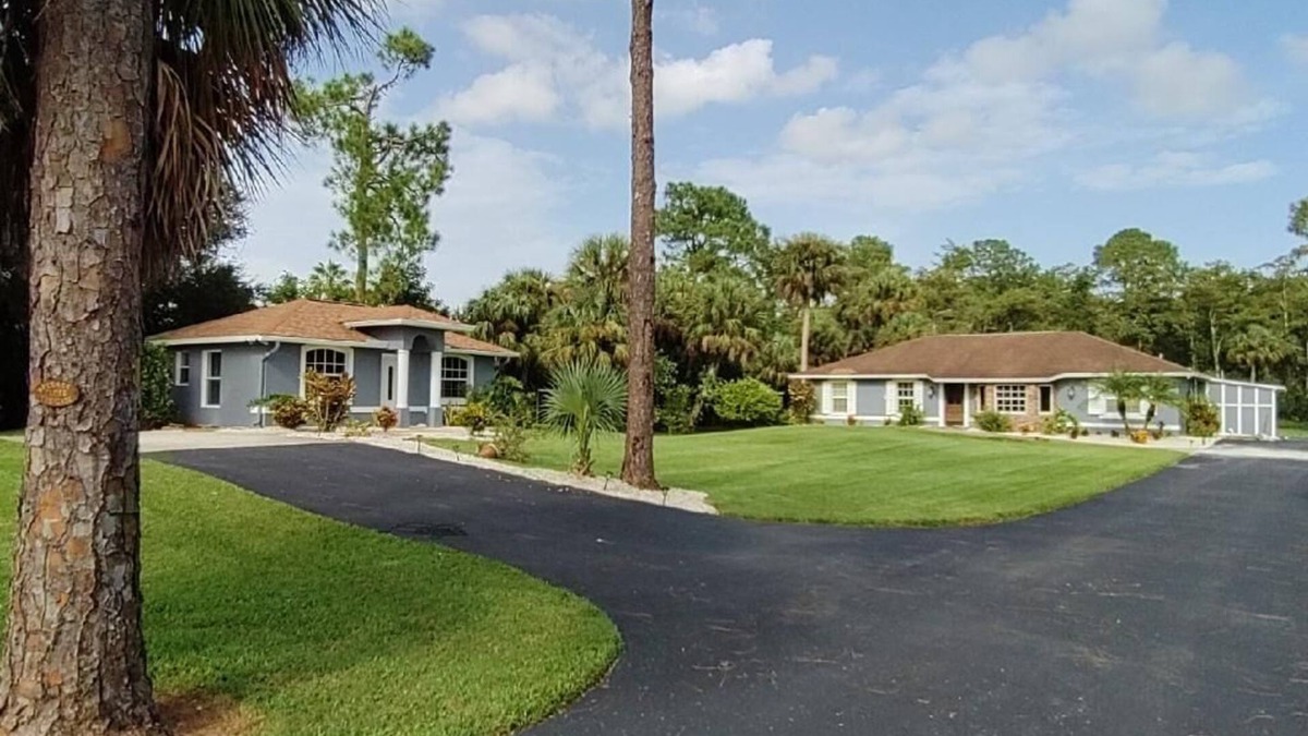 Rural Estates House | 2 spacious Homes, gated in Golden Gate Estates Naples, FL