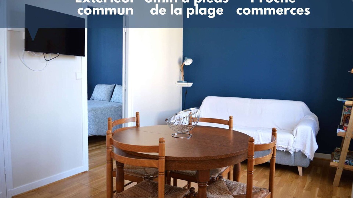 Asnelles Apartment | 2 steps from the beach - Centre d'Asnelles