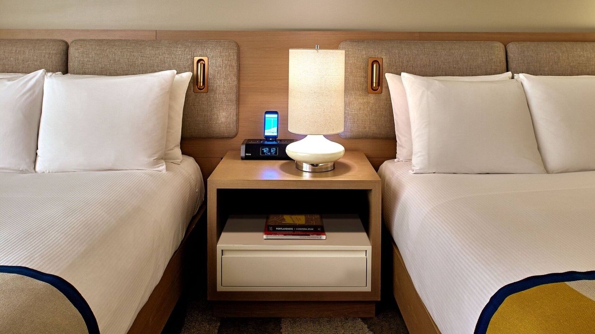 Downtown Portland Hotel | 2 Units, Premier Double Queen at The Hotel Zags Portland, Parking