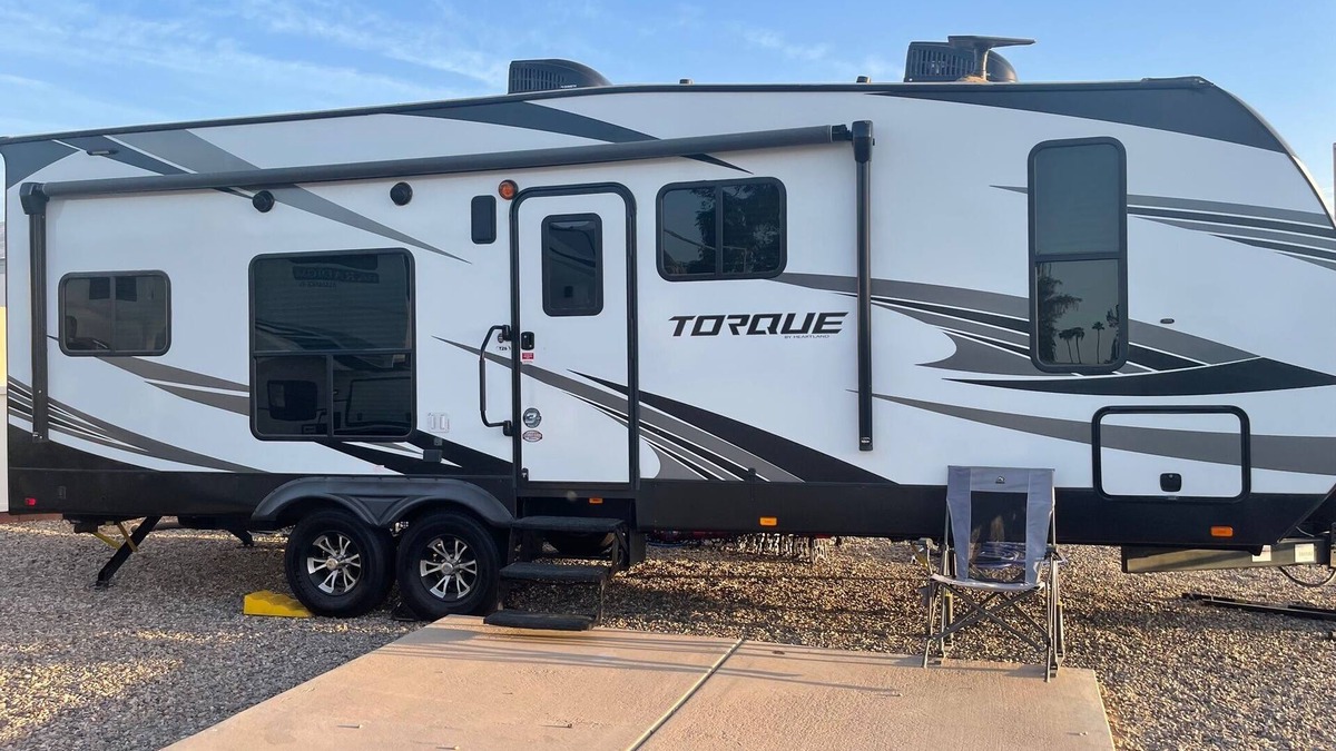 Yuma House | 2019 Torque by Heartland toy hauler