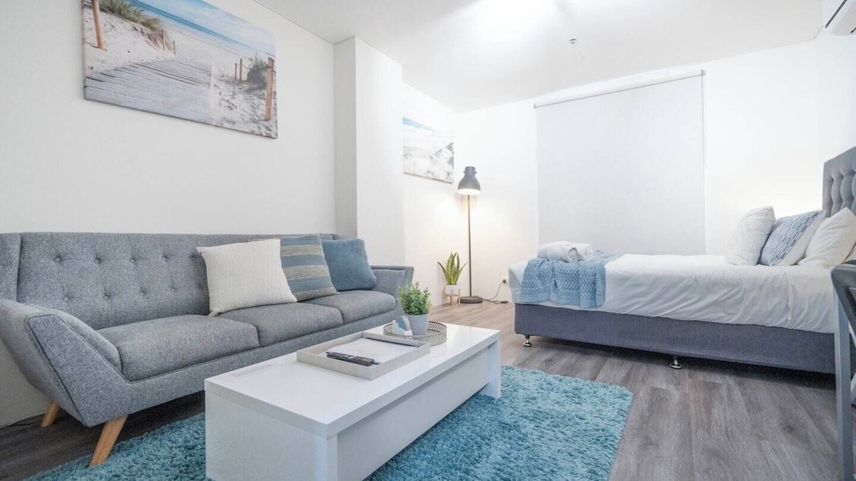 Perth Central Business District Apartment | 206 Funky Executive Studio CBD A/C