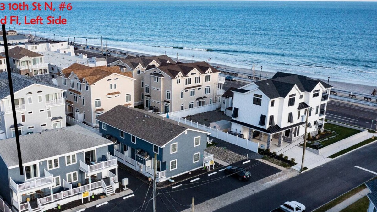 Brigantine Condo | 223 10th Street N, Unit 6 · Radiant Beach Block Condo ★ Parking ★ Patio