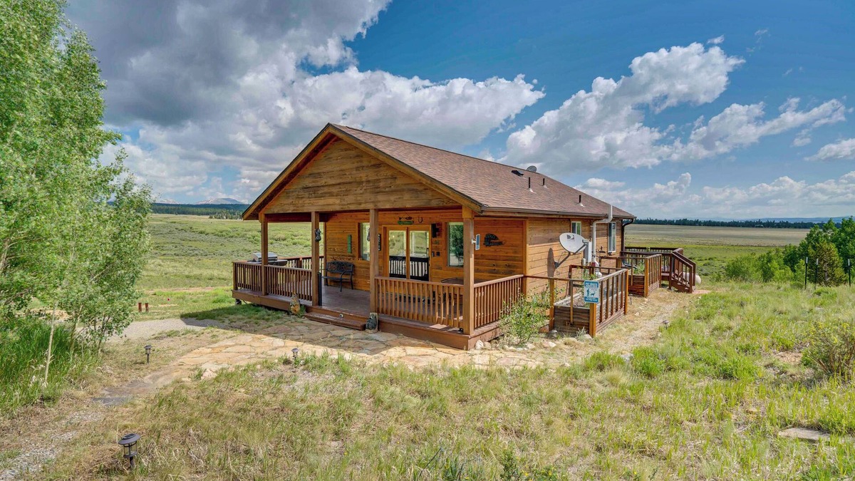 Warm Springs Cabin | 24-00050 Mtn Views & Deck: Fairplay Cabin
