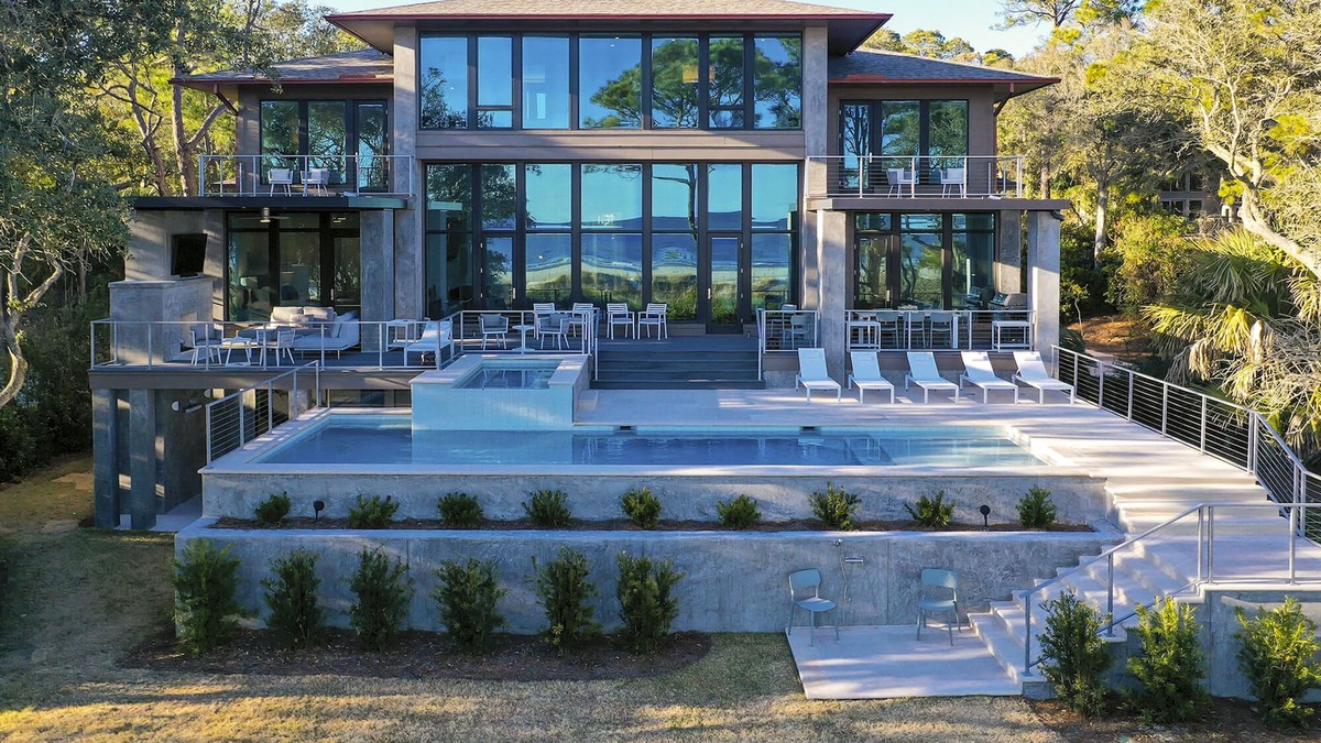 Oceanside House | 24 Duck Hawk-Oceanfront, Large Pool & Amazing Game Room. Coastal Chic!