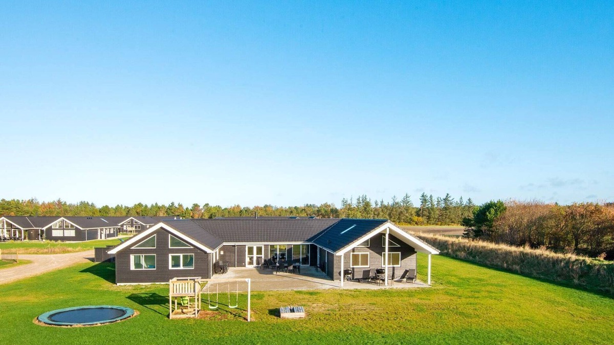 Houstrup House | 24 persons holiday home in Nørre Nebel
