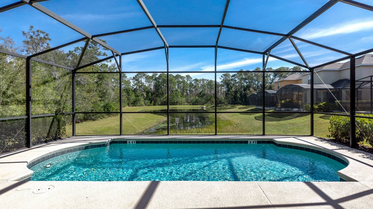 Veranda Palms Villa | 299-Fabulous 4 Bed Modern Decor Villa with Private Pool Overlooking Water View!