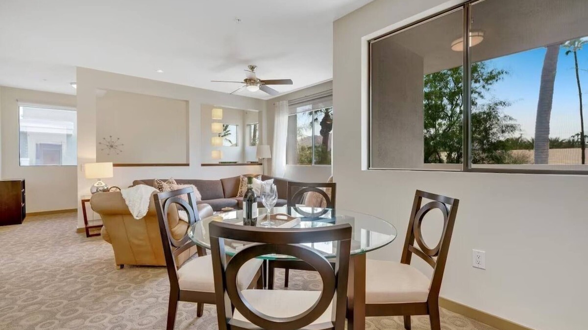 Palm Springs House | 2bd/2ba Townhouse with Stunning Mountain Views