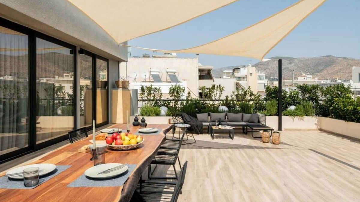 Glyfada Apartment | 2BD Penthouse Sea View Luxury Apartment