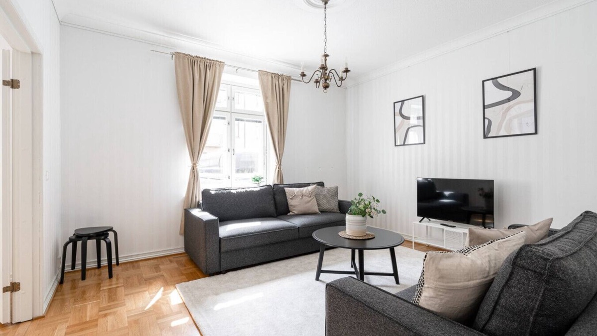 Tampere Apartment | 2BR Apt with Sauna & Great Location | `Tuulensuu`