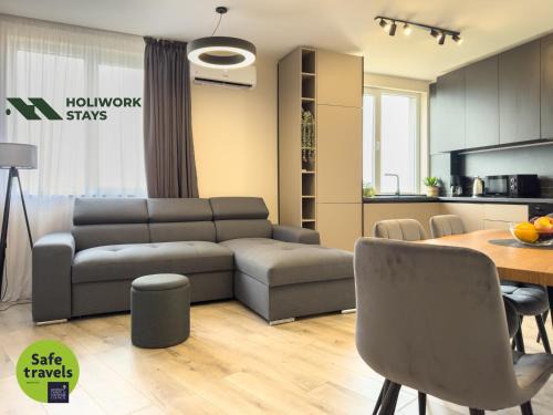Plovdiv Center Apartment | 2BR Business Suite with FREE GYM, by Holiwork Stays