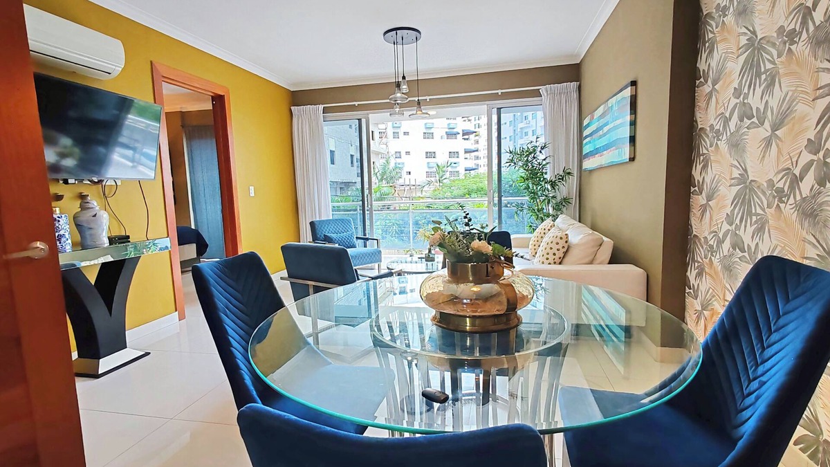 Downtown Santo Domingo Apartment | 2BR Luxury Sunshine Apt 5 +Bonus