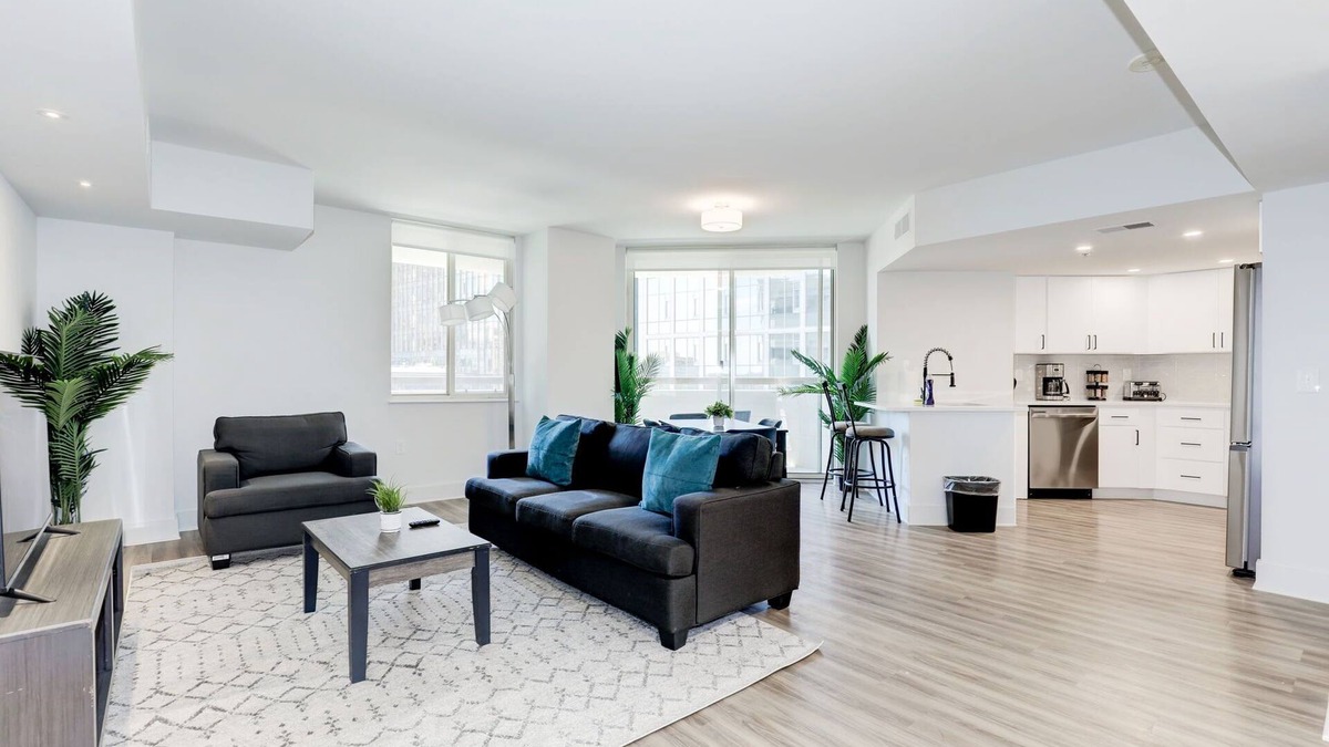 Crystal City Apartment | 2BR Urban Oasis, DC Access with Lux Comforts