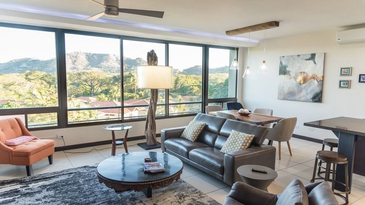 Playa Hermosa Apartment | 2BR with additional bonus room, roof terrace & walking distance to the beach