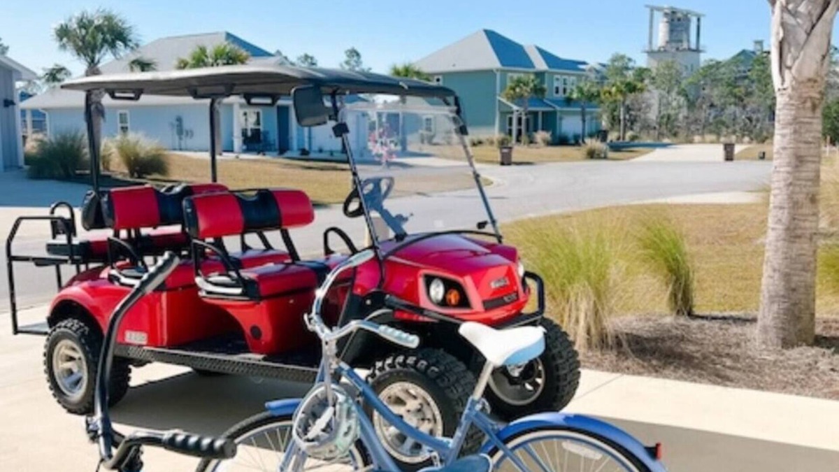 Port St. Joe House | 2min2pool|walk to beach|dining|golfcart