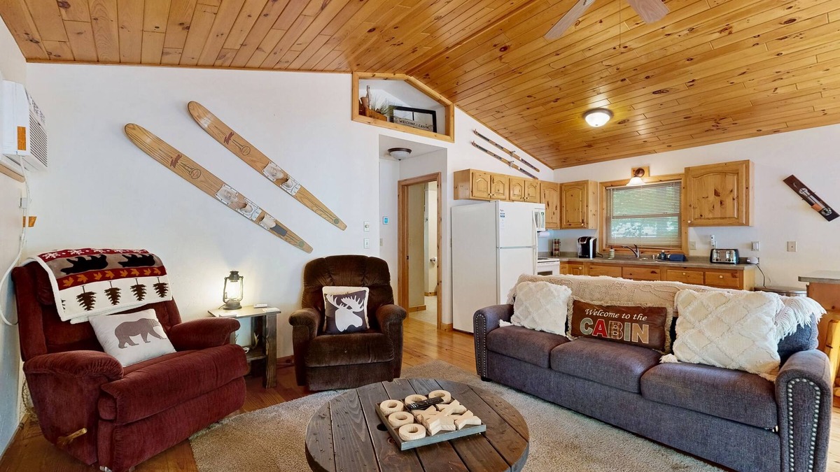Three Lakes House | 2nd-Floor Lakefront Home w/Boat Access, Dock, Wood Fireplace, Gas Grill, Firepit