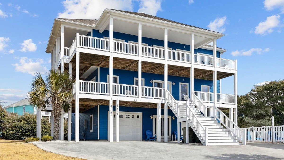 Emerald Isle House | 2nd Row Oceanview, private pool, elevator, golf cart, and easy beach access.