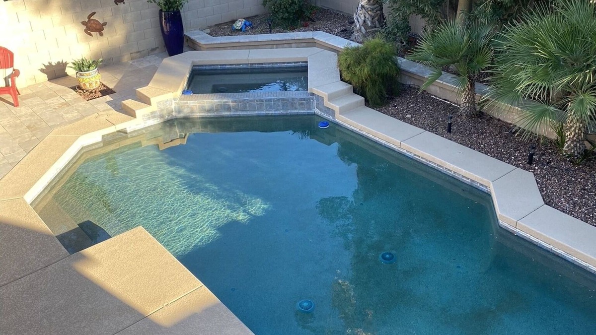 Maricopa House | 3 Bedroom 2.5 Bath With Hot Tub & Heated Pool! Outside BBQ Area with Fire Pit!
