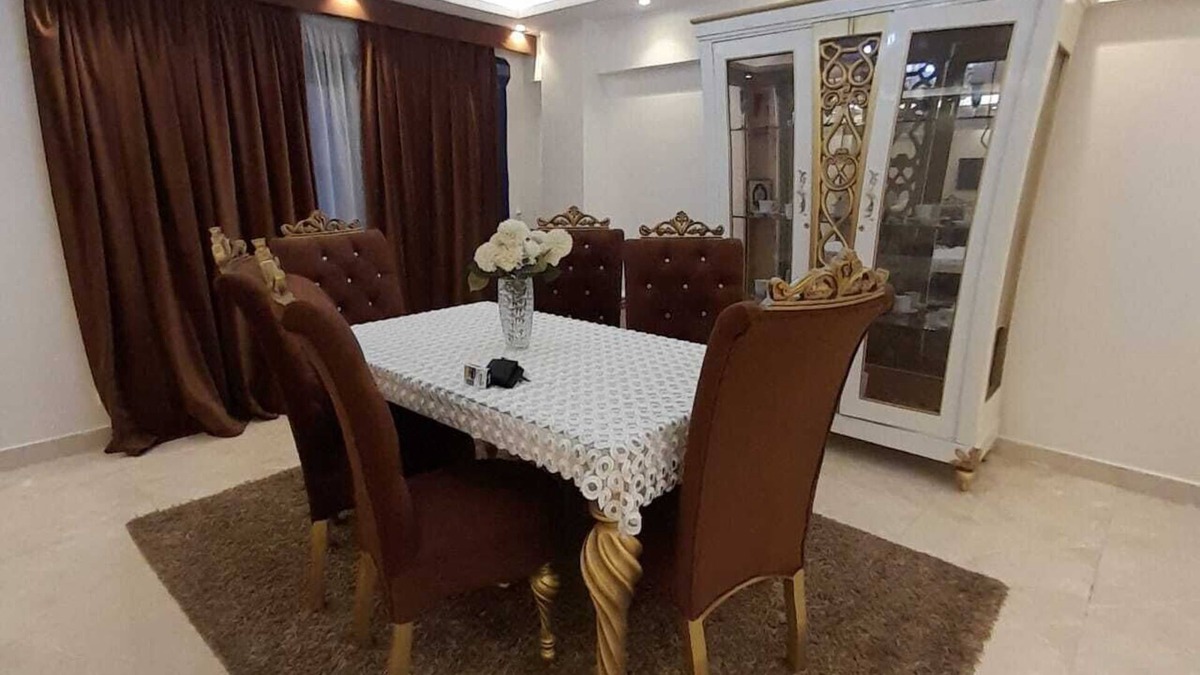Nasr City Apartment | 3-bedroom apartment in marvelous Cairo Governorate with AC