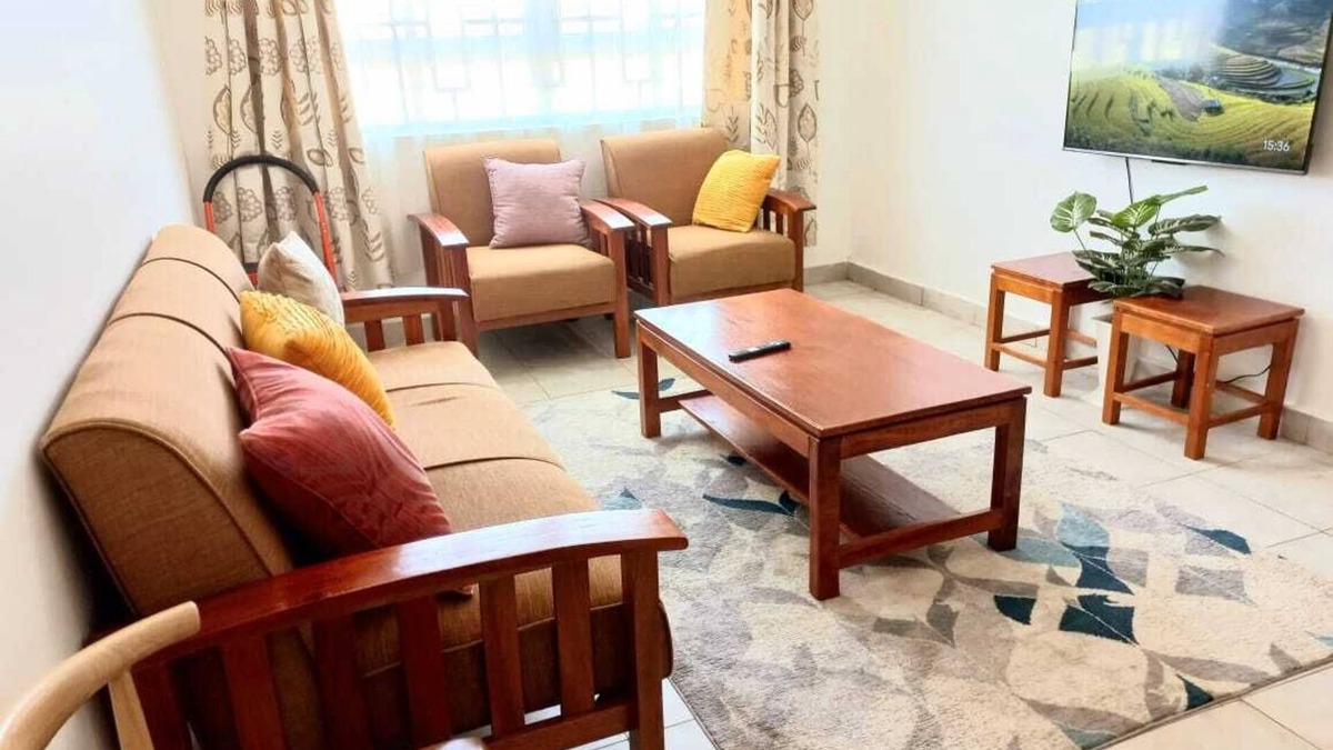 Athi River Apartment | 3-bedroom apartment in peaceful Pridelands with fitness area and near mall