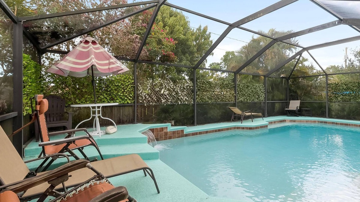 Port Saint Lucie House | 3 Bedroom Pool Home with a Hot Tub