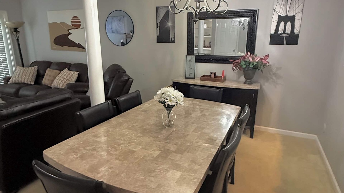 Archdale House | 3-Bedroom Relaxing Townhome in High Point, Archdale Near HP Furniture Market