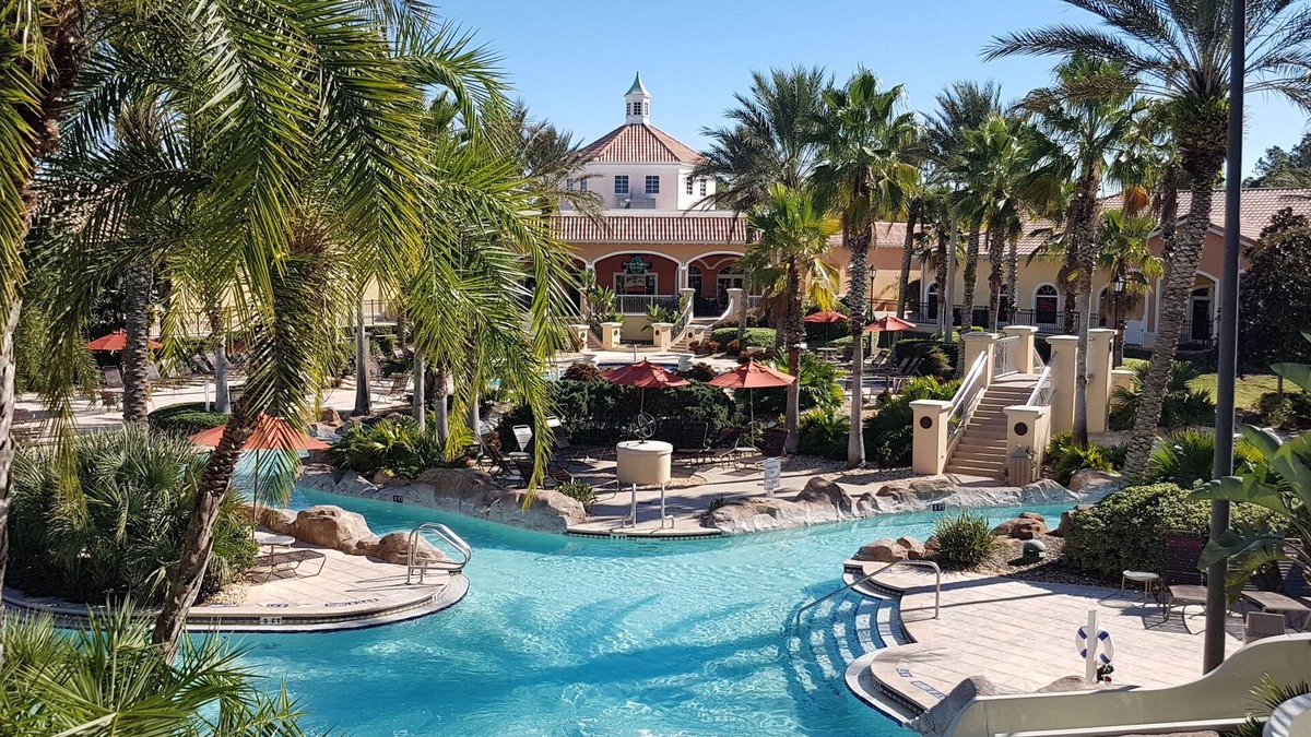 Wellington House | 3 bedroom villa (Sleeps 8) in a tropical Tuscan style resort near Disney