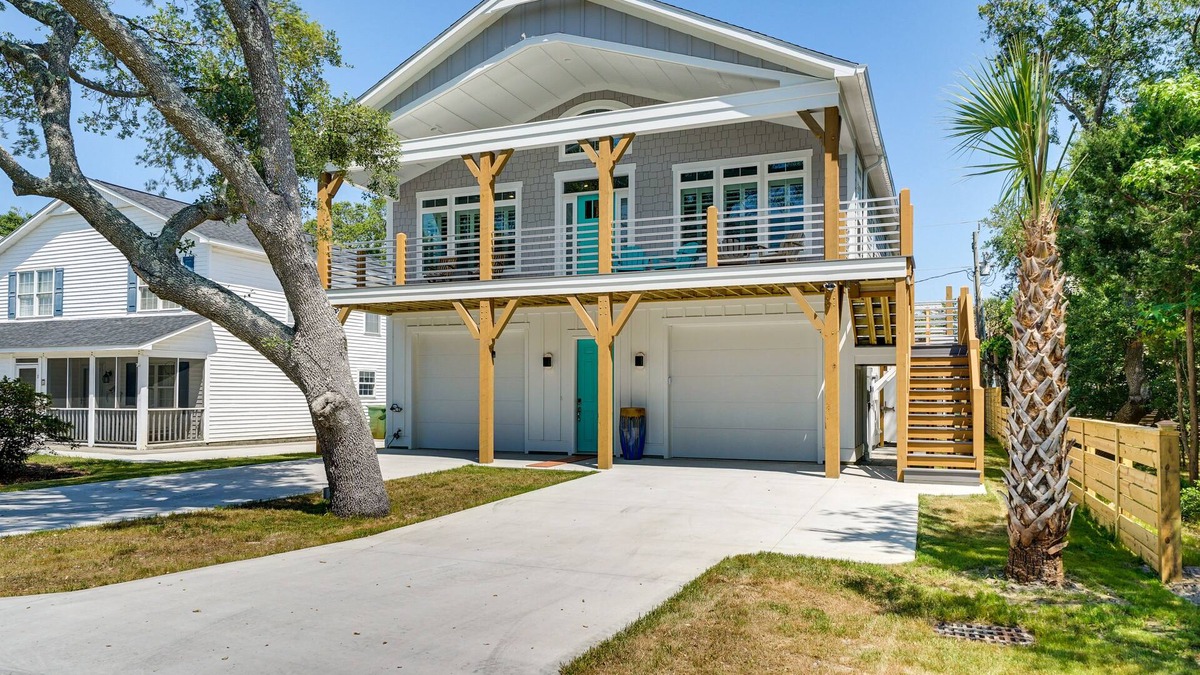 Kure Beach House | 3 Blocks to Kure Beach: Home w/Patio!
