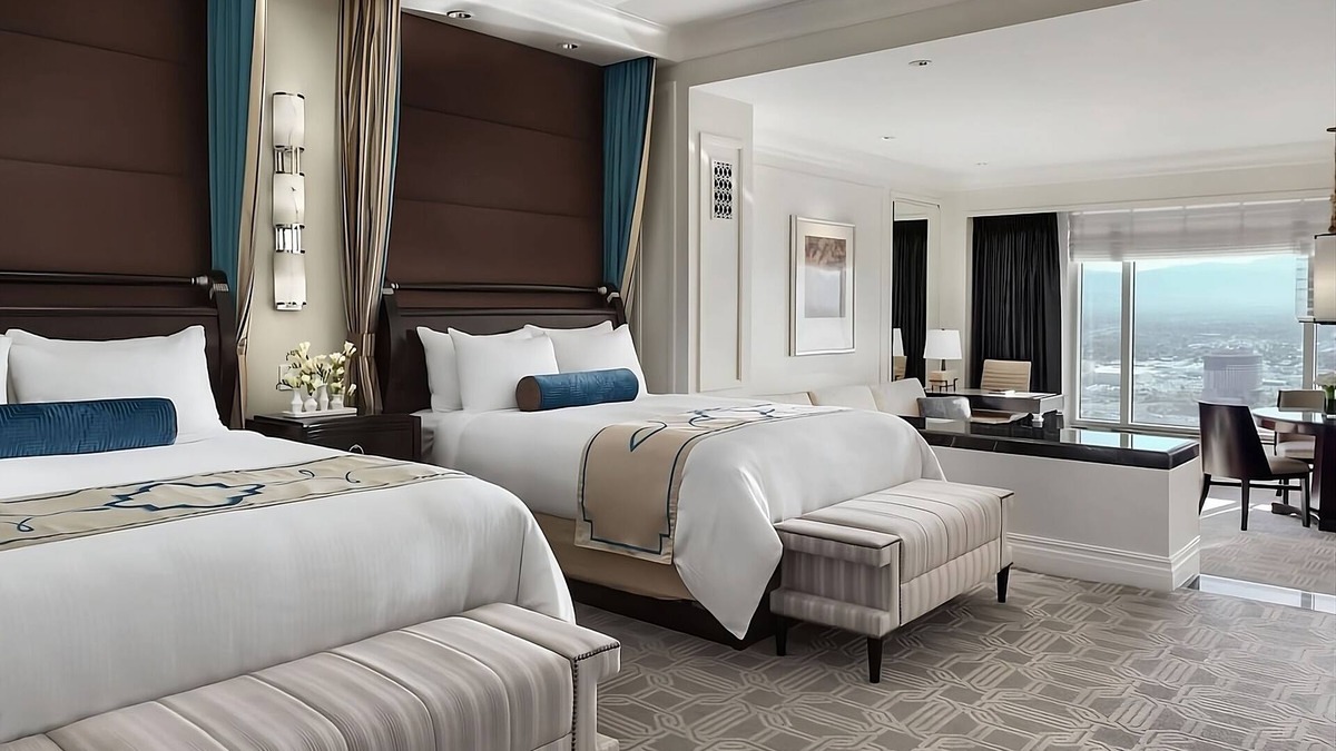 Las Vegas Hotel | 3 Luxury Two Queen Suite at Palazzo