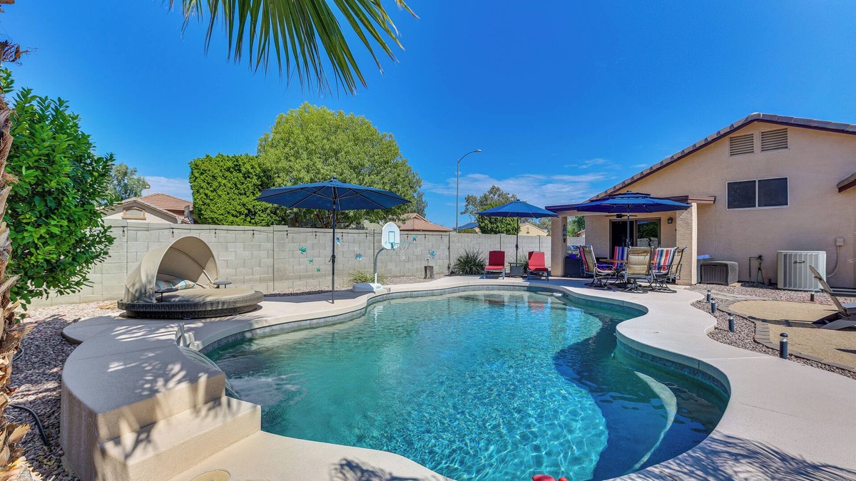 Fletcher Heights House | 3 Mi to Golfing: Peoria Home w/Pool & Yard