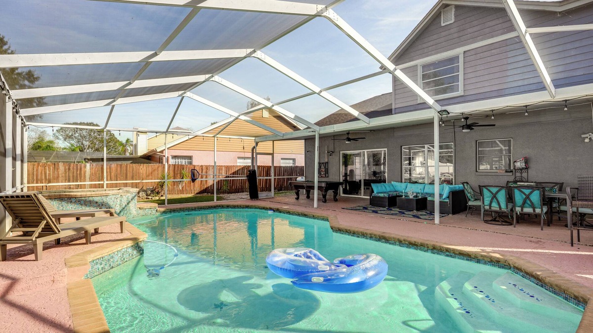 Boyette House | 3 Mi to Marina: Riverview Family Home w/Lanai!