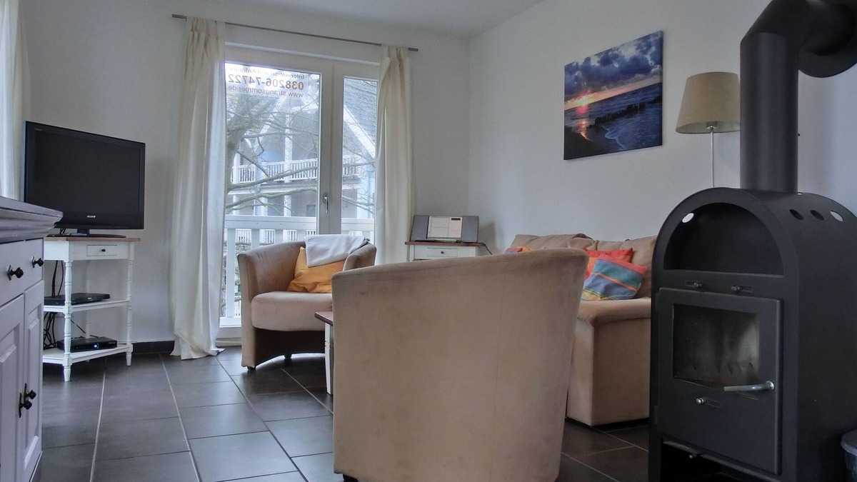 Graal Mueritz Apartment | 3-room apartment for 4 pers. with WLAN, close to the beach