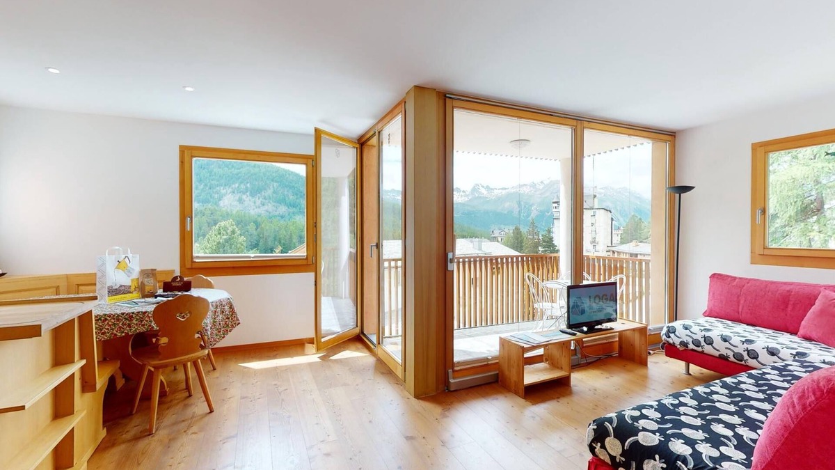 Pontresina Apartment | 3-room apartment with approx.