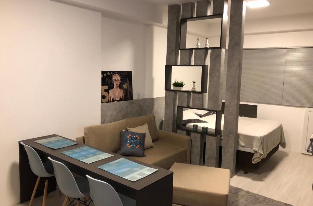 Matriz Apartment | 313- Studio em frente ao shopping Curitiba, Batel
