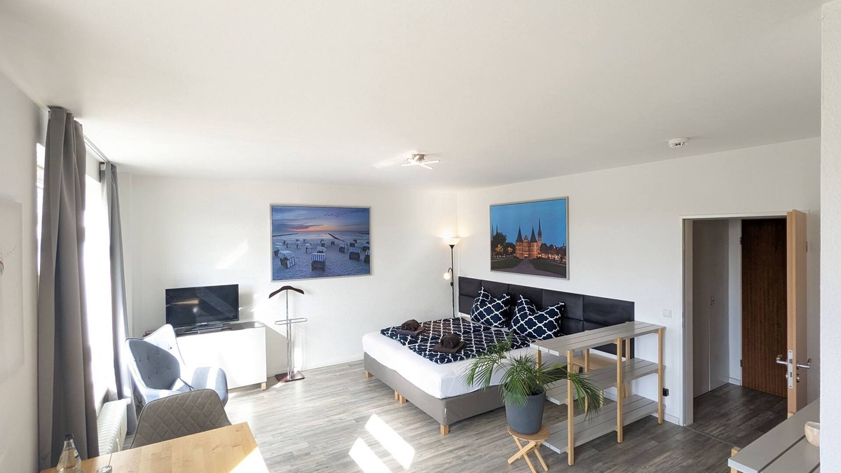 Bargteheide Apartment | 34m² Apartment for 1-2 people, modern and stylish furnished in central and quiet