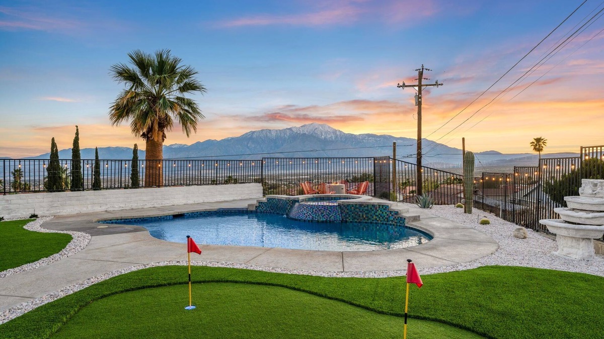 Desert Hot Springs Villa | 360°Views; Pool&Spa; GameRM; Deck - 5bd Luxe Retreat!