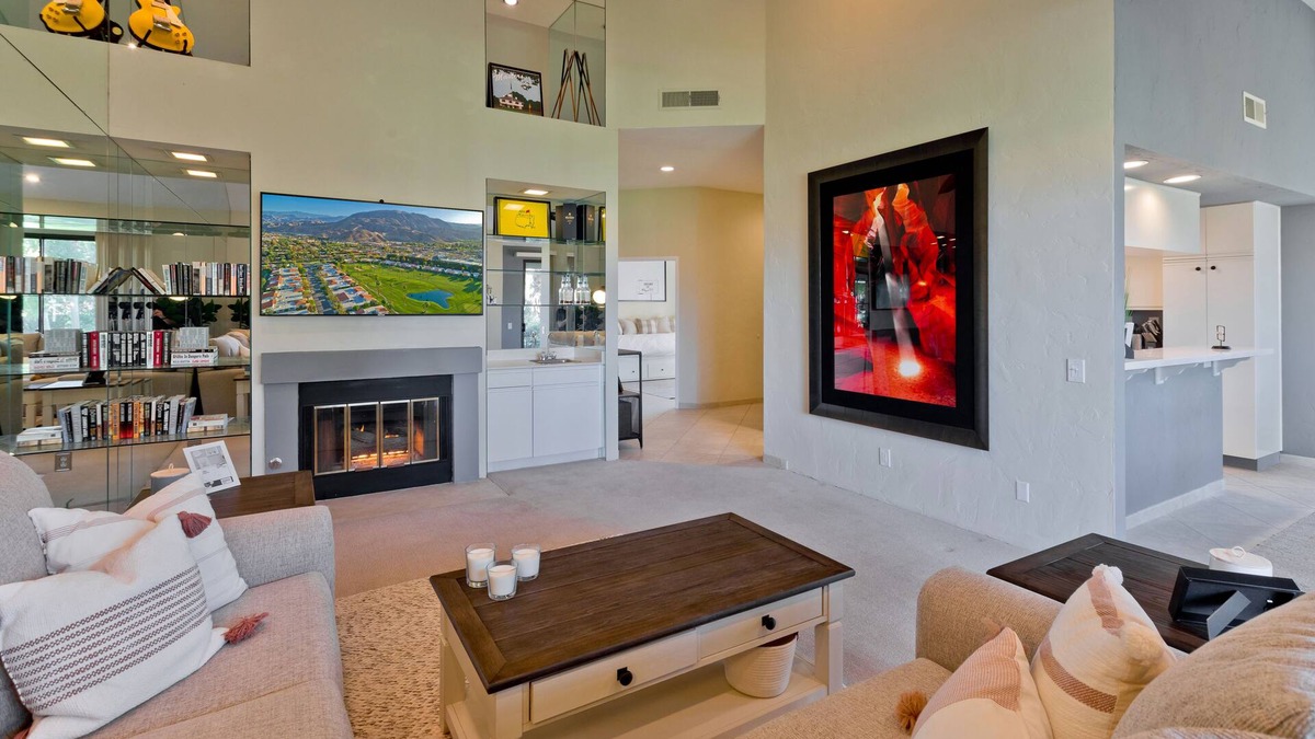 Palm Desert Condo | 3B/2Ba In PVCC. Lake & Mountain View. Pool/Spa View Discount for 28+ day booking