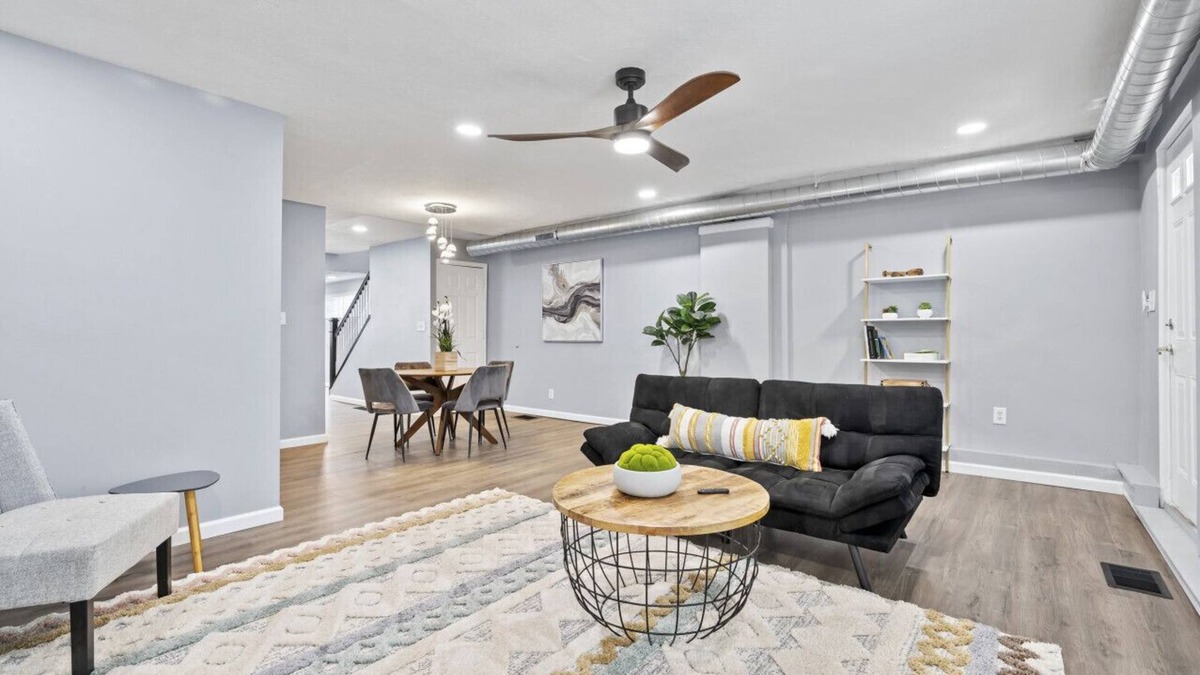 Lawrenceville House | 3BR Charming Home with Fireplace