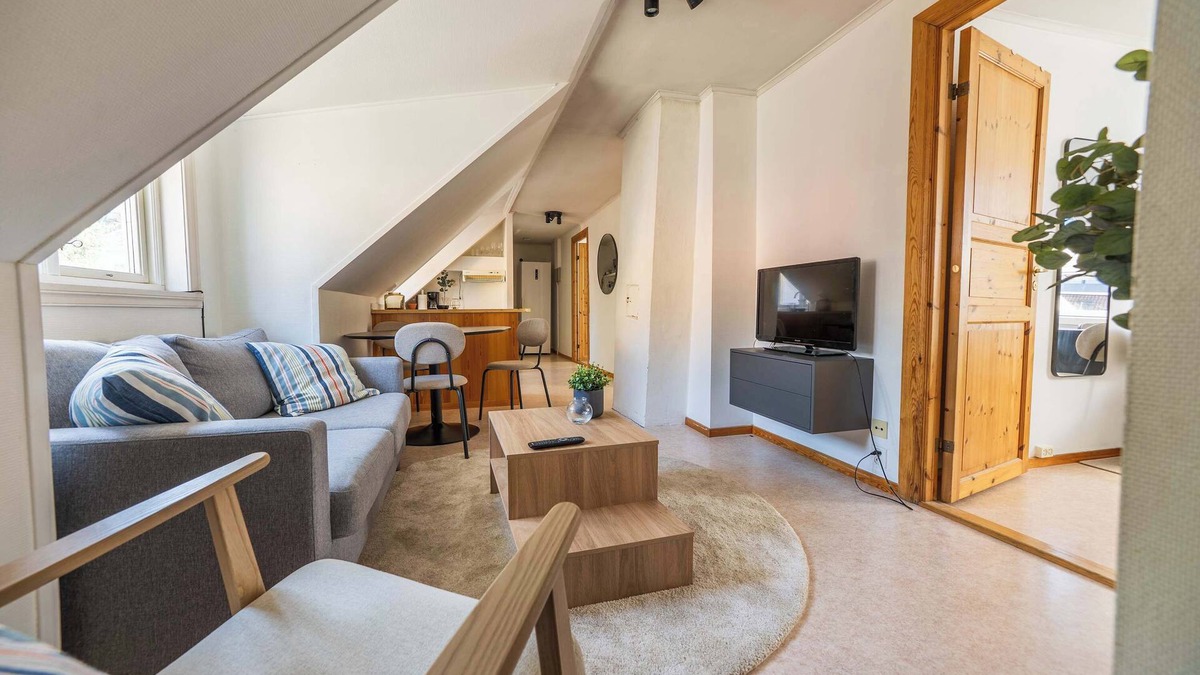 Bergen City Centre Apartment | 3BR loft-apartment near Downtown & Ocean