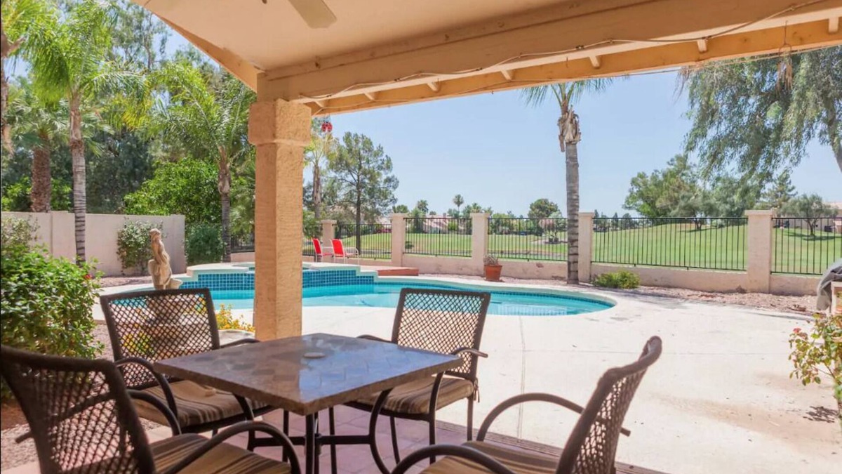 Island at Ocotillo House | 3BR 'Ocotillo Haven' on Prime Golf Lot w/Pool & Views!